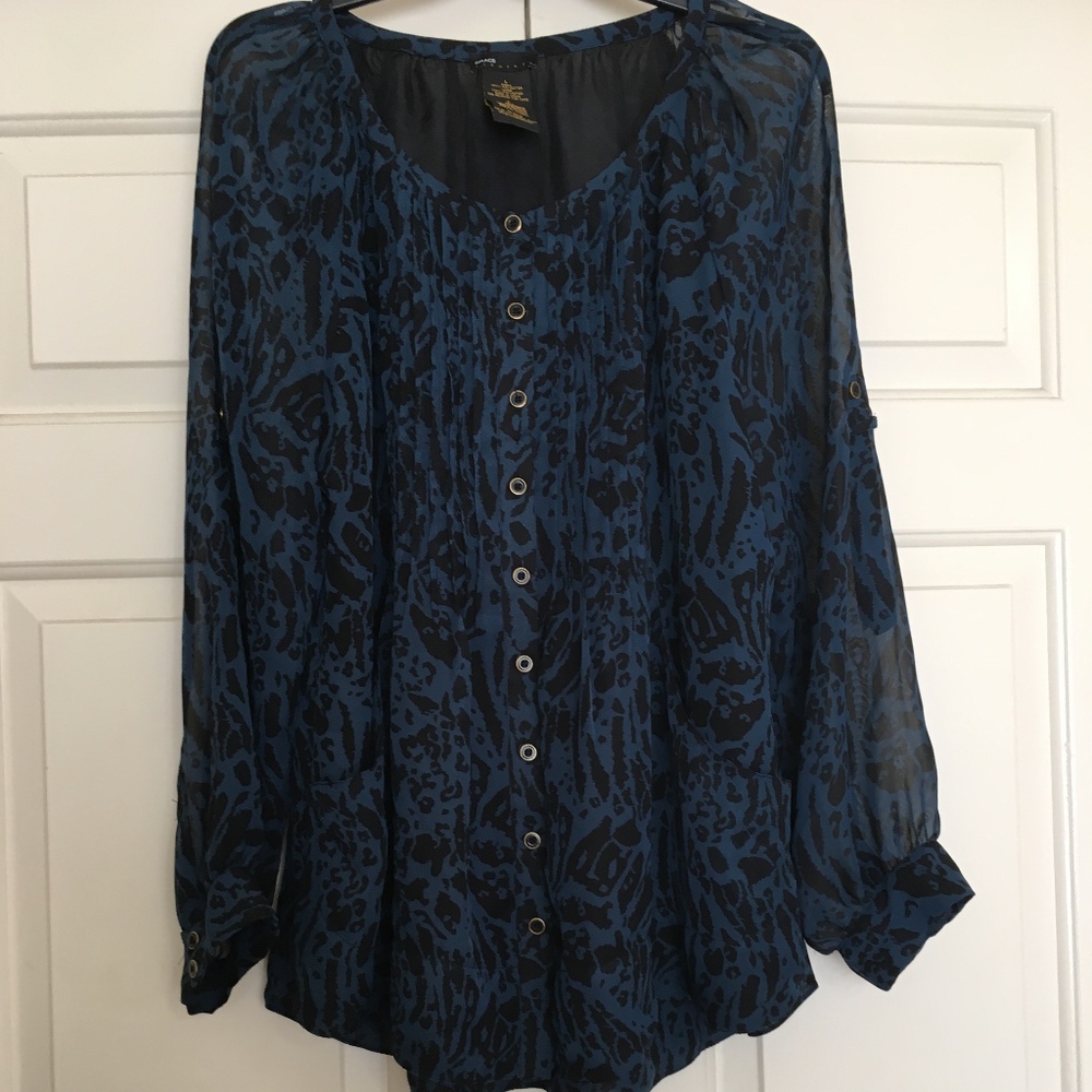 Grace Elements Blouse - Large. Euc! - image 2